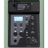 LD Systems ANNY® 8 HHD B8 GN - Bærbar batteridrevet Bluetooth® PA-høyttaler med mikser og 1x trådløs håndholdt mikrofon, Adventure Green