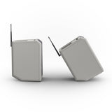 LD Systems ANNY® 8 HHD B8 G - Bærbar batteridrevet Bluetooth® PA-høyttaler med mikser og 1 trådløs håndholdt mikrofon, Urban Grey
