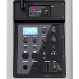 LD Systems ANNY® 8 HHD B8 W - Bærbar batteridrevet Bluetooth® PA-høyttaler med mikser og 1x trådløs håndholdt mikrofon, ren hvit