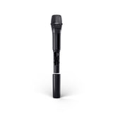 LD Systems ANNY® 8 HHD B8 - Bærbar batteridrevet Bluetooth® PA-høyttaler med mikser og 1 x trådløs håndholdt mikrofon, Stage Black