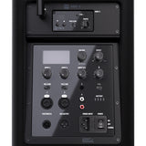 LD Systems ANNY® 8 HHD B8 - Bærbar batteridrevet Bluetooth® PA-høyttaler med mikser og 1 x trådløs håndholdt mikrofon, Stage Black