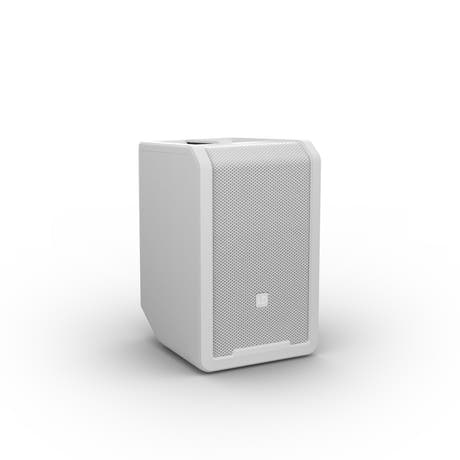 LD Systems ANNY® 8 W - Transportabel batteridrevet Bluetooth® PA-høyttaler med mikser, ren hvit