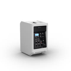 LD Systems ANNY® 8 W - Transportabel batteridrevet Bluetooth® PA-høyttaler med mikser, ren hvit