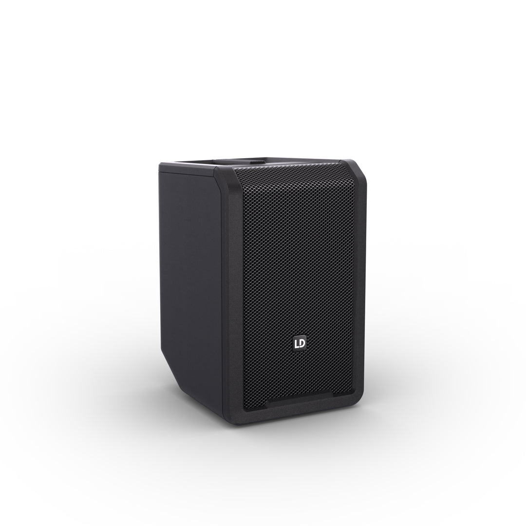 LD Systems ANNY® 8 - Bærbar, batteridrevet Bluetooth® PA-høyttaler med mixer, Stage Black
