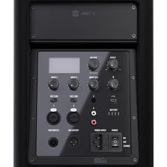 LD Systems ANNY® 8 - Bærbar, batteridrevet Bluetooth® PA-høyttaler med mixer, Stage Black