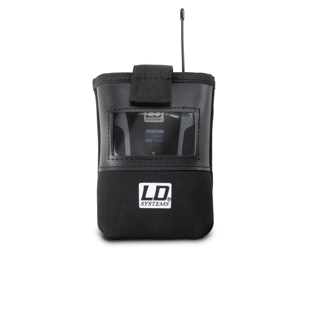 LD Systems BP POCKET 2 - Veske til bodypack-sender med gjennomsiktig vindu