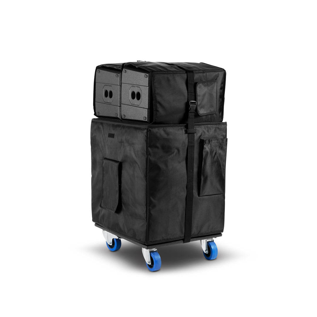 LD Systems DAVE 15 G4X BAG SET - Transportsett med hjulplate og beskyttelsestrekk til DAVE 15 G4X