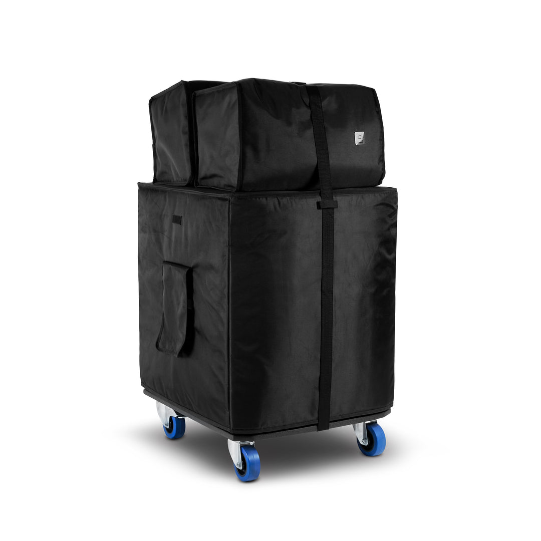 LD Systems DAVE 18 G4X BAG SET - Transportsett med hjulplate og beskyttelsestrekk til DAVE 18 G4X