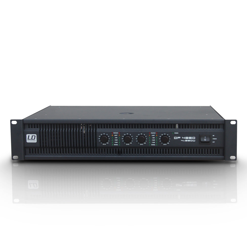 LD Systems DEEP2 4950 forsterker (4x490W, 8 Ohm)