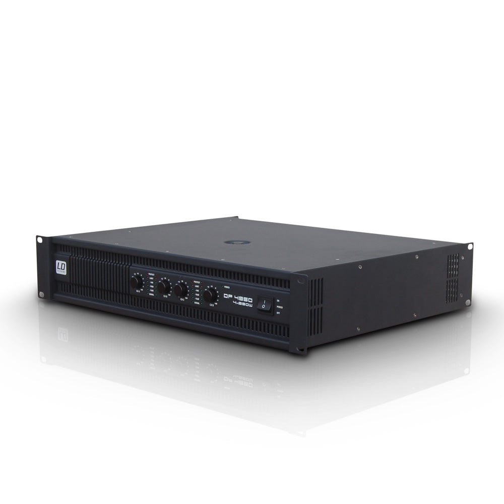 LD Systems DEEP2 4950 forsterker (4x490W, 8 Ohm)