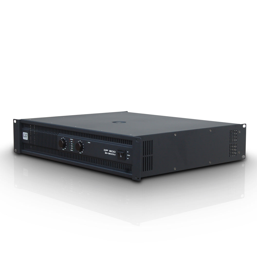 LD Systems DEEP2 600 effektforsterker (2x300W, 8 Ohm)