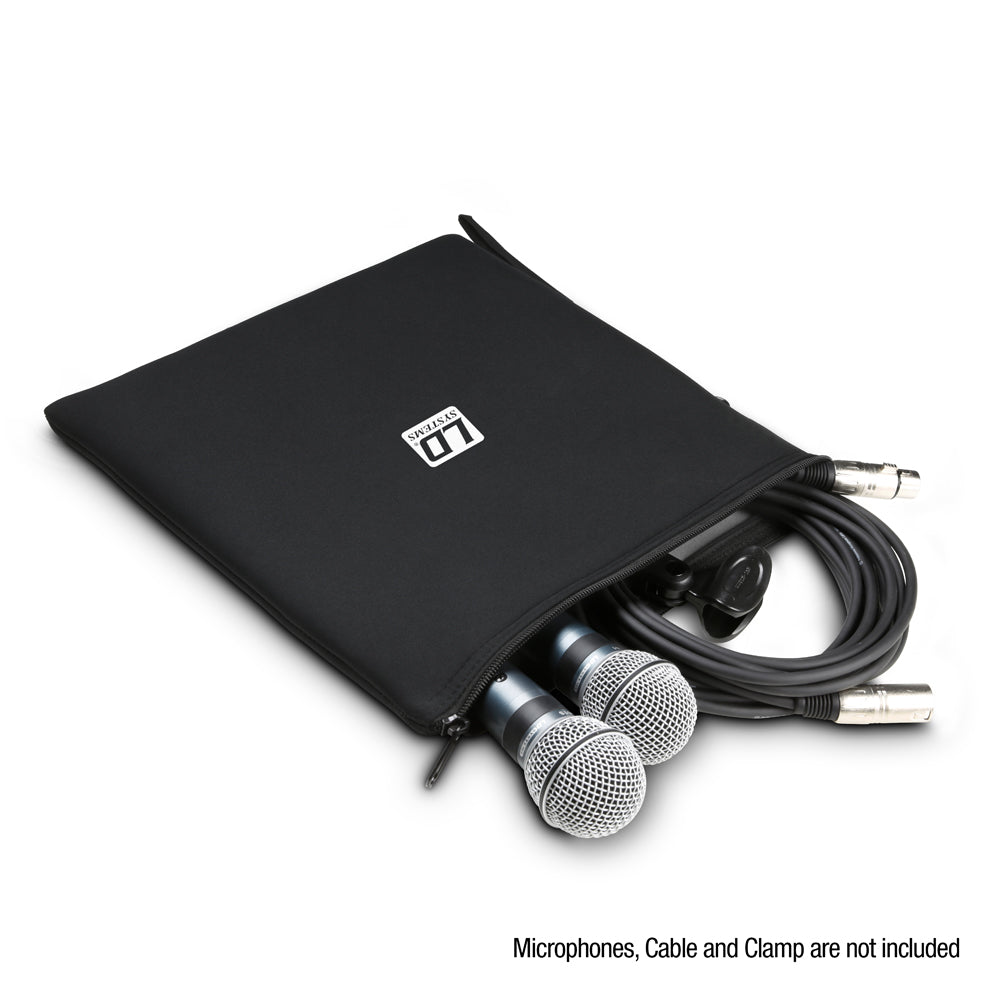 LD Systems MIC BAG XL - Universell mikrofonveske, 300 x 300 mm