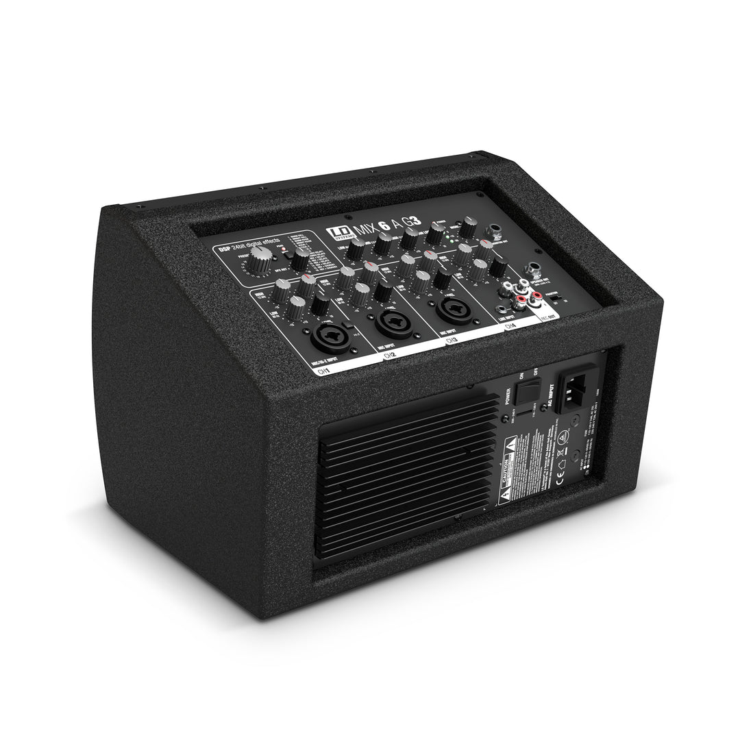 LD Systems MIX 6 A G3 - Aktiv 2-veis høyttaler med integrert 4-kanals mikser