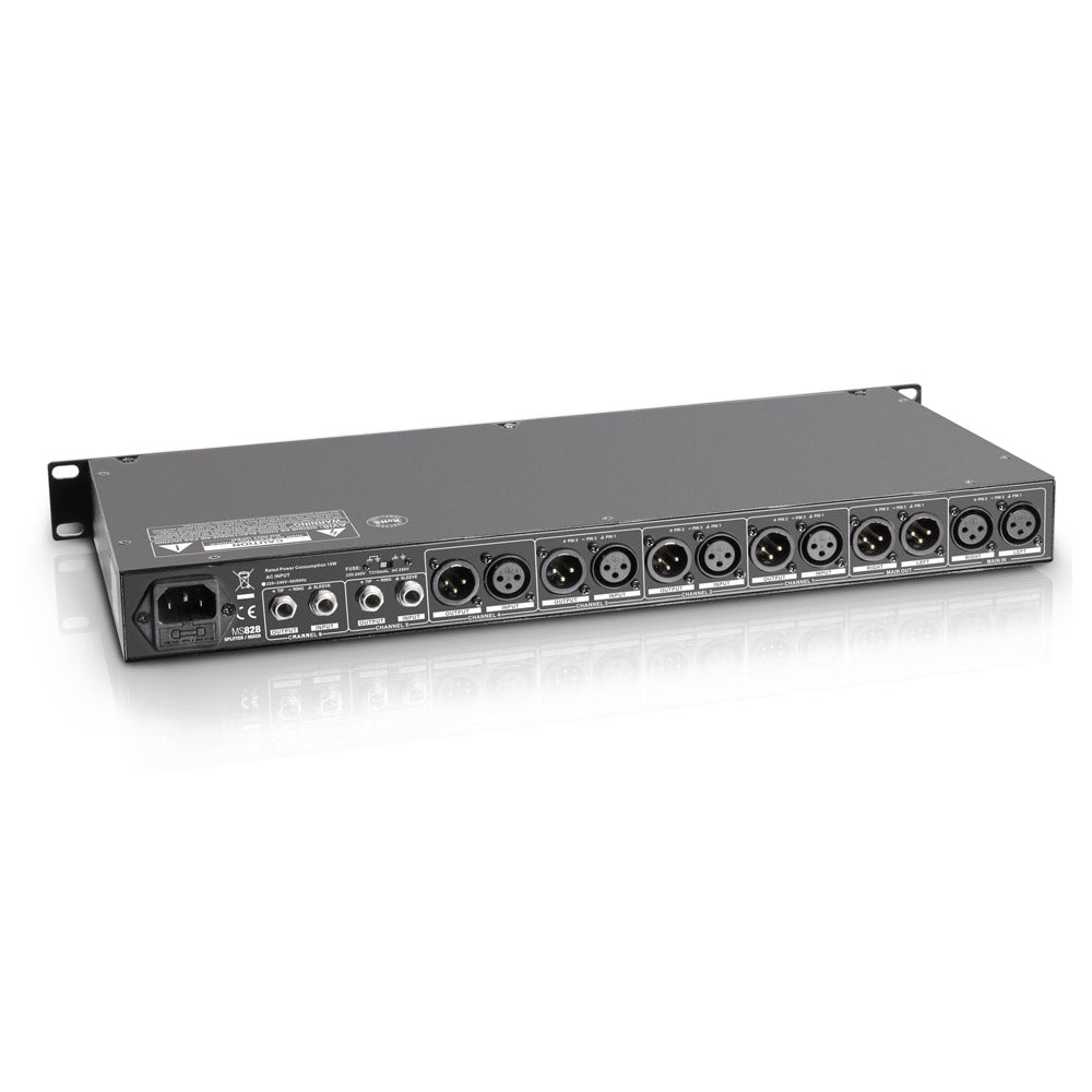 LD Systems MS 828 Line Mixer / Splitter