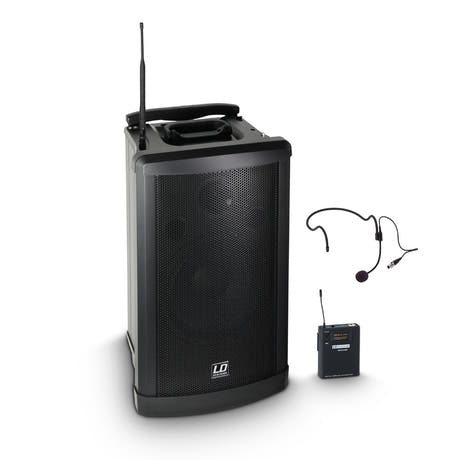 LD Systems Roadman 102 HS B5 - Bærbar PA-høyttaler med headset