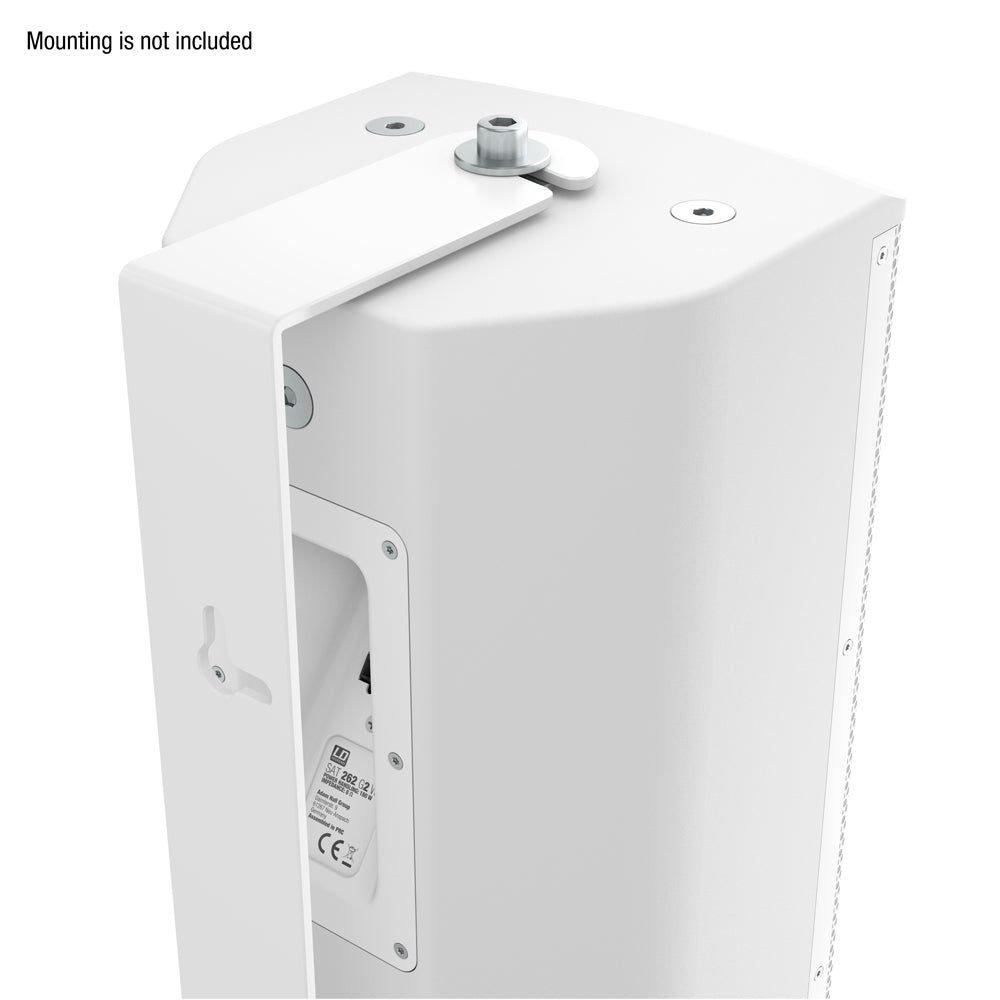 LD Systems SAT 262 G2 W - 2 x 6,5" passiv installasjonshøyttaler, hvit