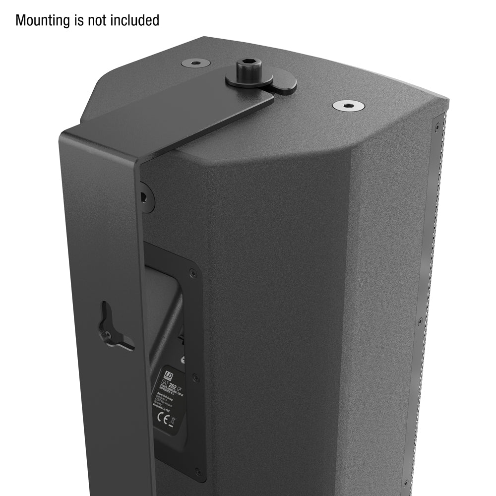 LD Systems SAT 262 G2 - 2 x 6,5" passiv installasjonshøyttaler, svart