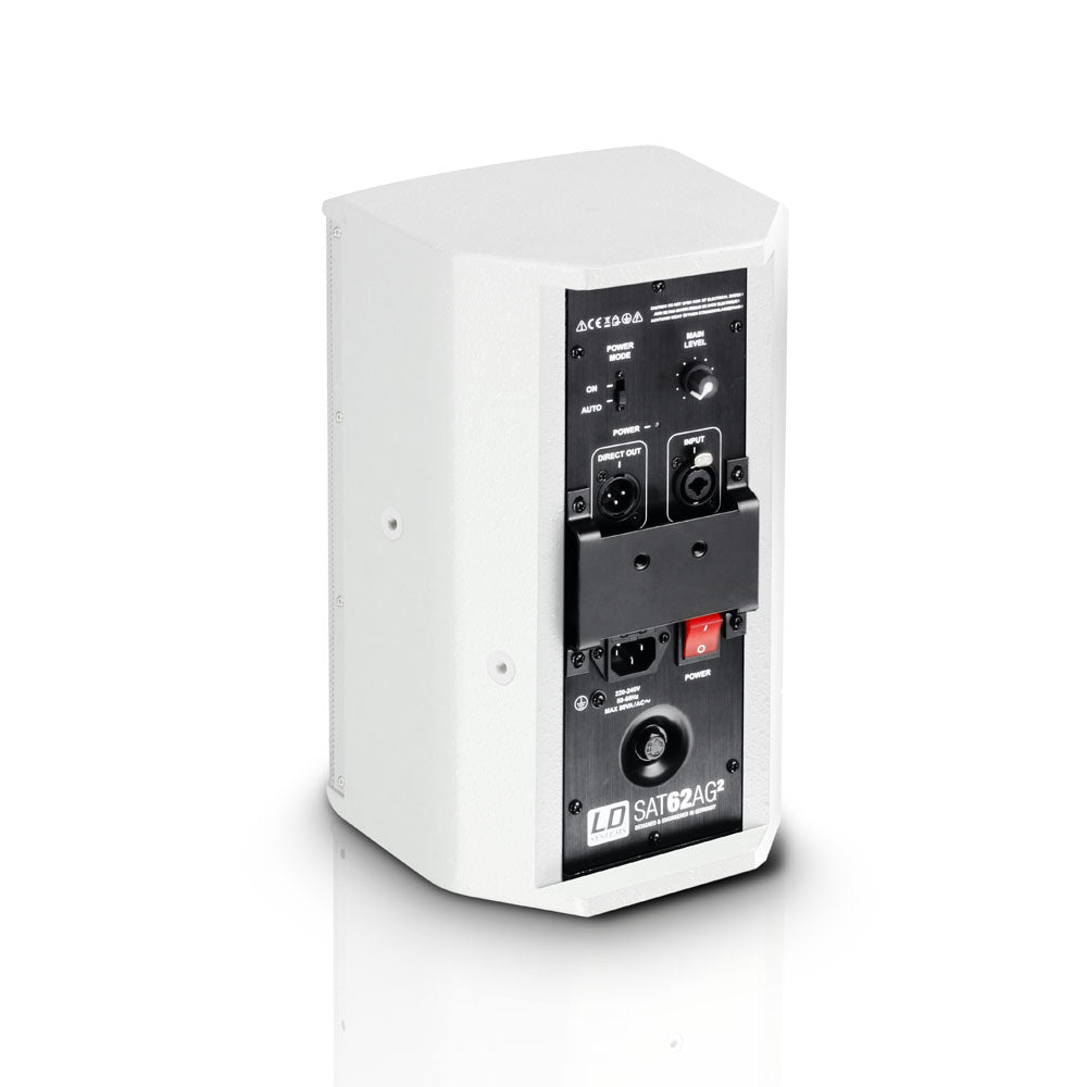 LD Systems SAT 62 A G2 Hvit aktiv høyttaler