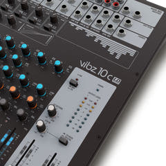 LD Systems VIBZ 10 C – 10-kanals mixerpult med kompressor