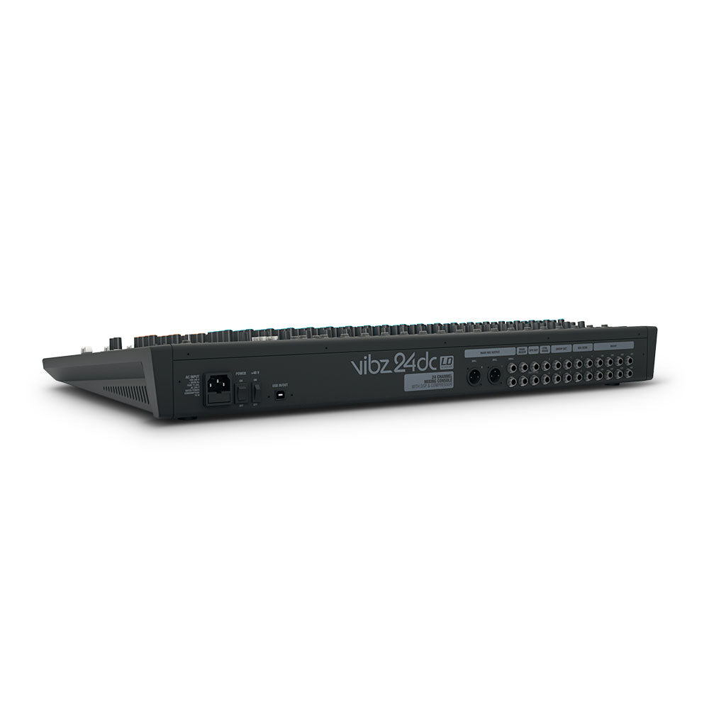 LD Systems VIBZ 24 DC - 24-kanals mixerpult med DFX og kompressor