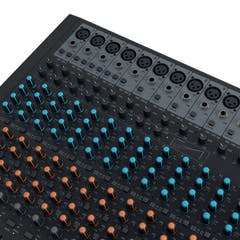 LD Systems VIBZ 24 DC - 24-kanals mixerpult med DFX og kompressor