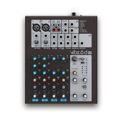 LD Systems VIBZ 6 D - 6-kanals mixerpult med DFX