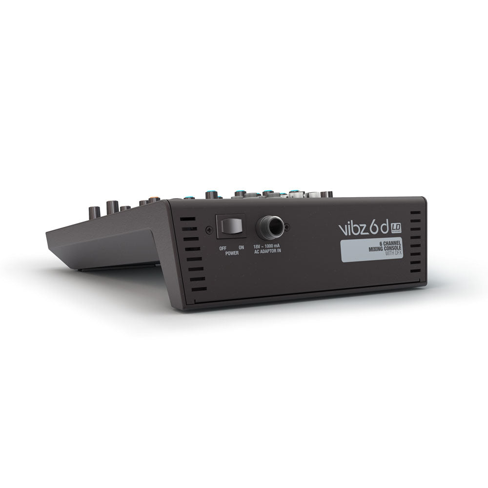 LD Systems VIBZ 6 D - 6-kanals mixerpult med DFX