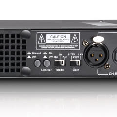 LD Systems XS 200 effektforsterker (2x50W, 8 Ohm)
