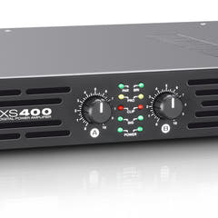 LD Systems XS 400 effektforsterker (2x100W, 8 Ohm)