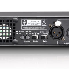 LD Systems XS 400 effektforsterker (2x100W, 8 Ohm)