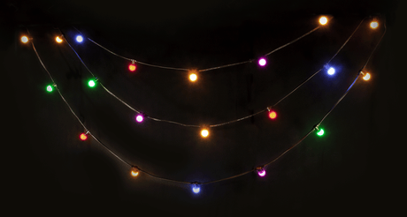 LED-lyskjede (flerfarget, 10m)