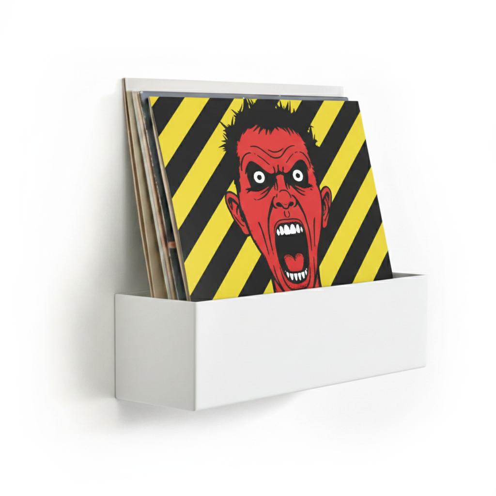 Studio 57 Vinyl Veggdisplay (hvit)