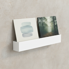 Studio 57 Vinyl Dobbel Veggdisplay (hvit)
