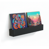 Studio 57 Vinyl Dobbel Veggdisplay (svart)