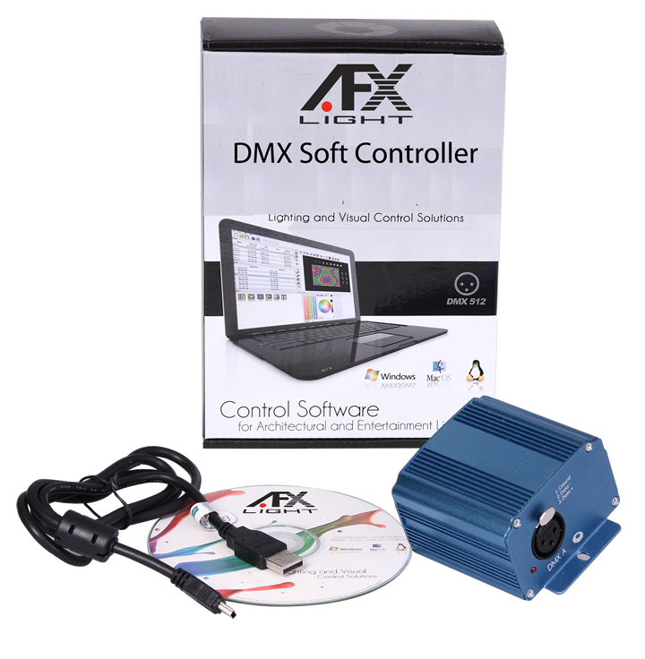 AFX 512 DMX Myk kontroll