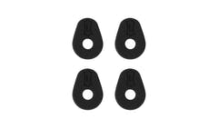 Levys RINGBLOCK strap locks i gummi, svart