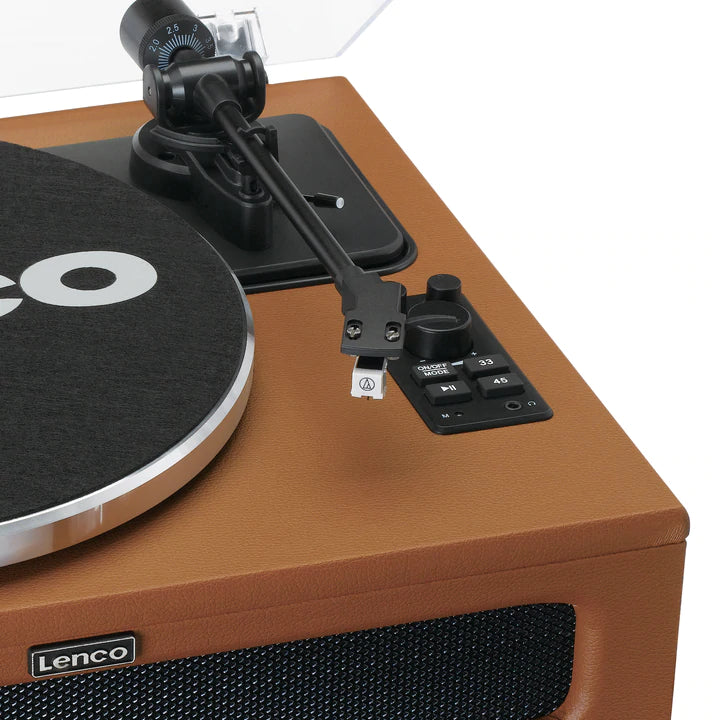 Lenco LS-430 Bluetooth-platespiller (brun)