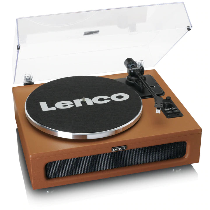 Lenco LS-430 Bluetooth-platespiller (brun)