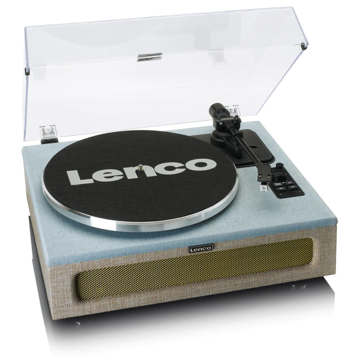 Lenco LS-440 Bluetooth-platespiller (blå/beige)