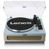 Lenco LS-440 Bluetooth-platespiller (blå/beige)