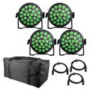 Light4Me Flat PAR bundle Large