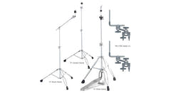 Dixon PODL520PK1BKC-WB trommesett, glanset svart/gul basstrommebøyle