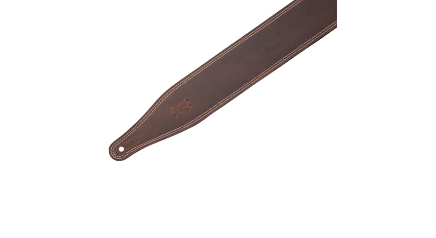 Levys M17BDS gitarrem 2 1/2", dark brown pull up