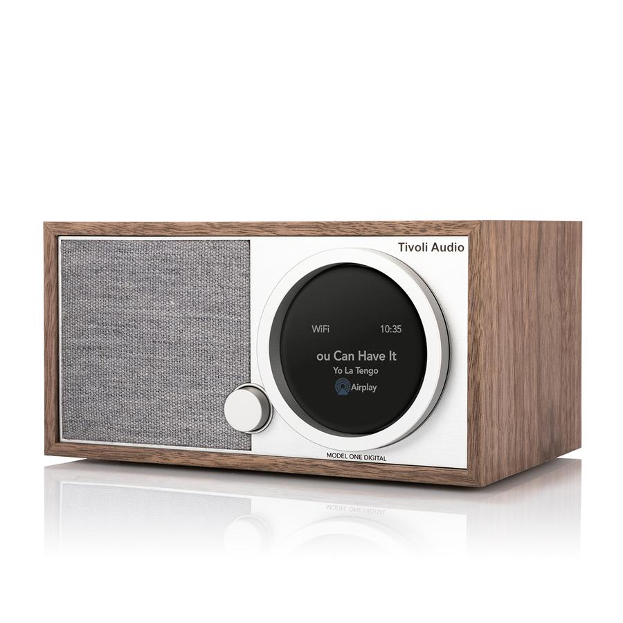 OUTLET - Tivoli Audio Model ONE GEN.2 Digital Høyttaler (Valnøtt, Grå)