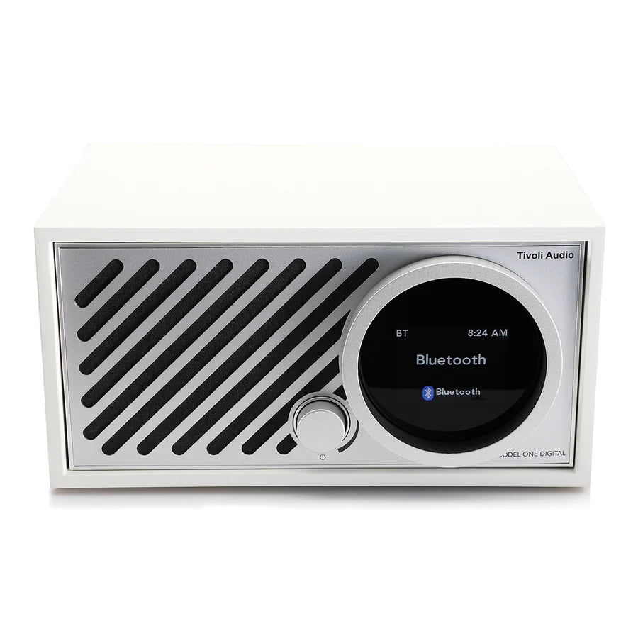 Tivoli Audio Model ONE GEN.3 Digital+ Høyttaler, Hvit/Sølv
