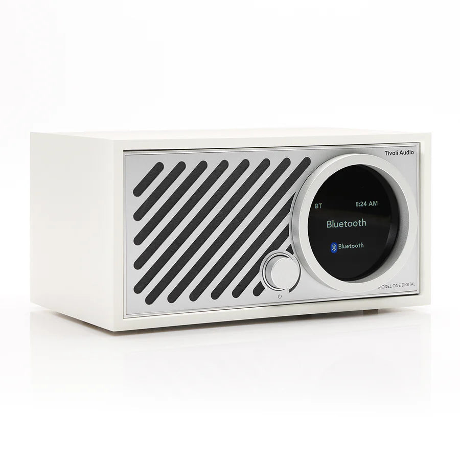 Tivoli Audio Model ONE GEN.3 Digital+ Høyttaler, Hvit/Sølv