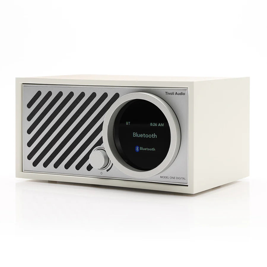 Tivoli Audio Model ONE GEN.3 Digital+ Høyttaler, Hvit/Sølv