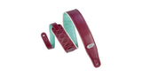 Levys M26VCP gitarrem 2 3/4", burgundy seafoam