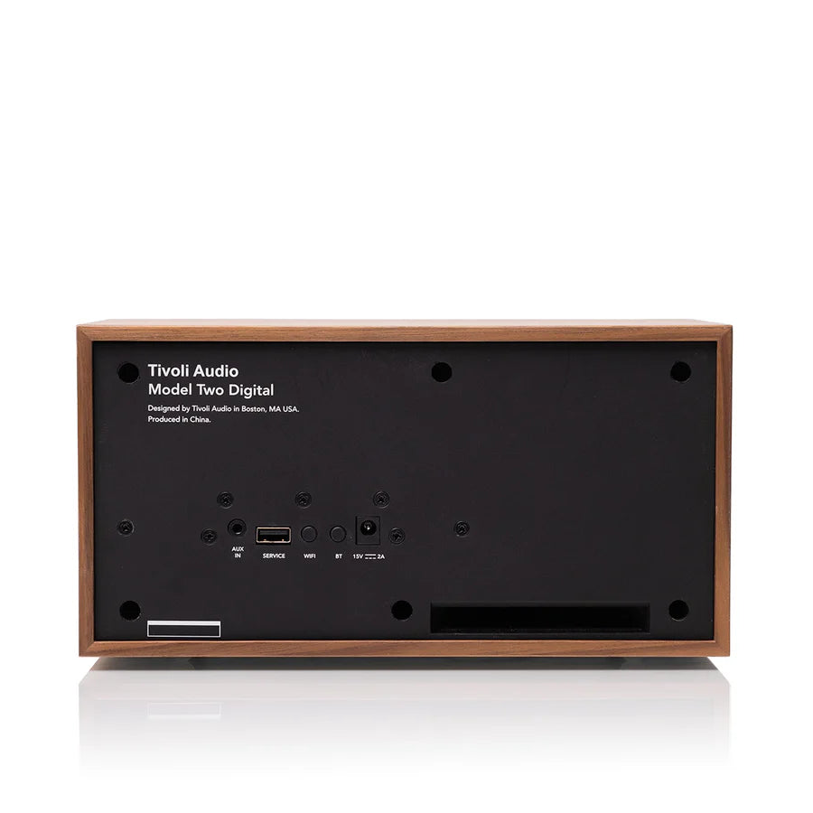 Tivoli Audio Model Two Digital Bluetooth høyttaler (valnøtt/gull)