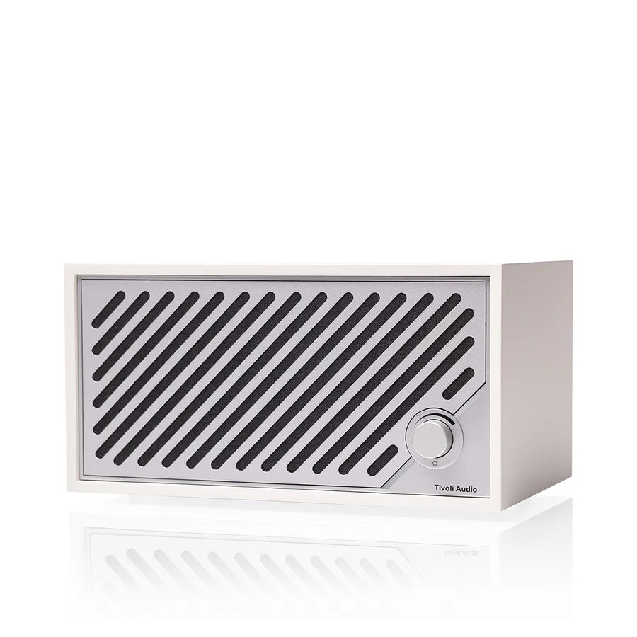 Tivoli Audio Model Two Digital Bluetooth høyttaler (hvit/sølv)